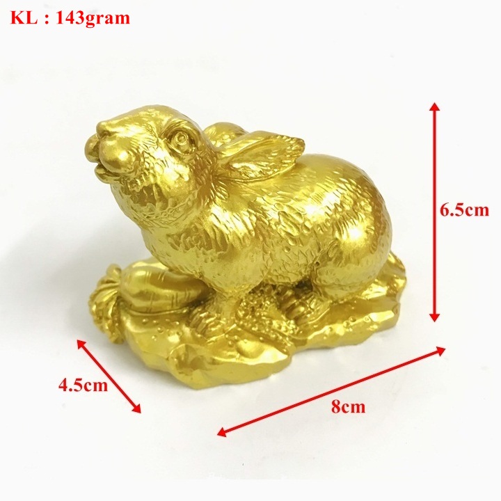 Tượng Con Thỏ Vàng - SP005232